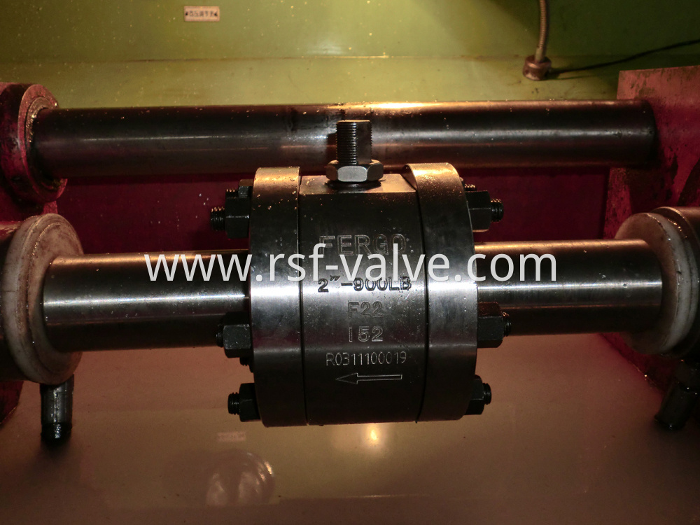 3pcs Forged Body Metal Seat Ball Valve 1